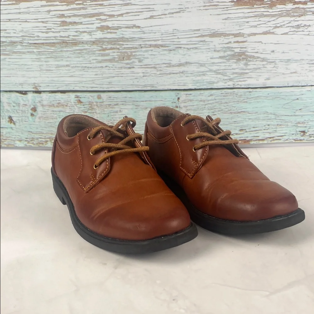 Josmo children’s size 8 Classic‎ Brown Leather Shoes